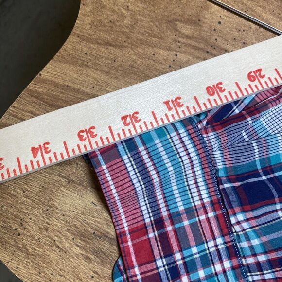 John Martin XL-Tall Men's Long Sleeve Plaid Country‎ Western Button Up Shirt USA - Picture 10 of 13